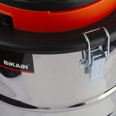 Bikain Di1200inox - Aspirador de Cenizas (1200 W, 20 L, Cuba Inoxidable) Color Plata 